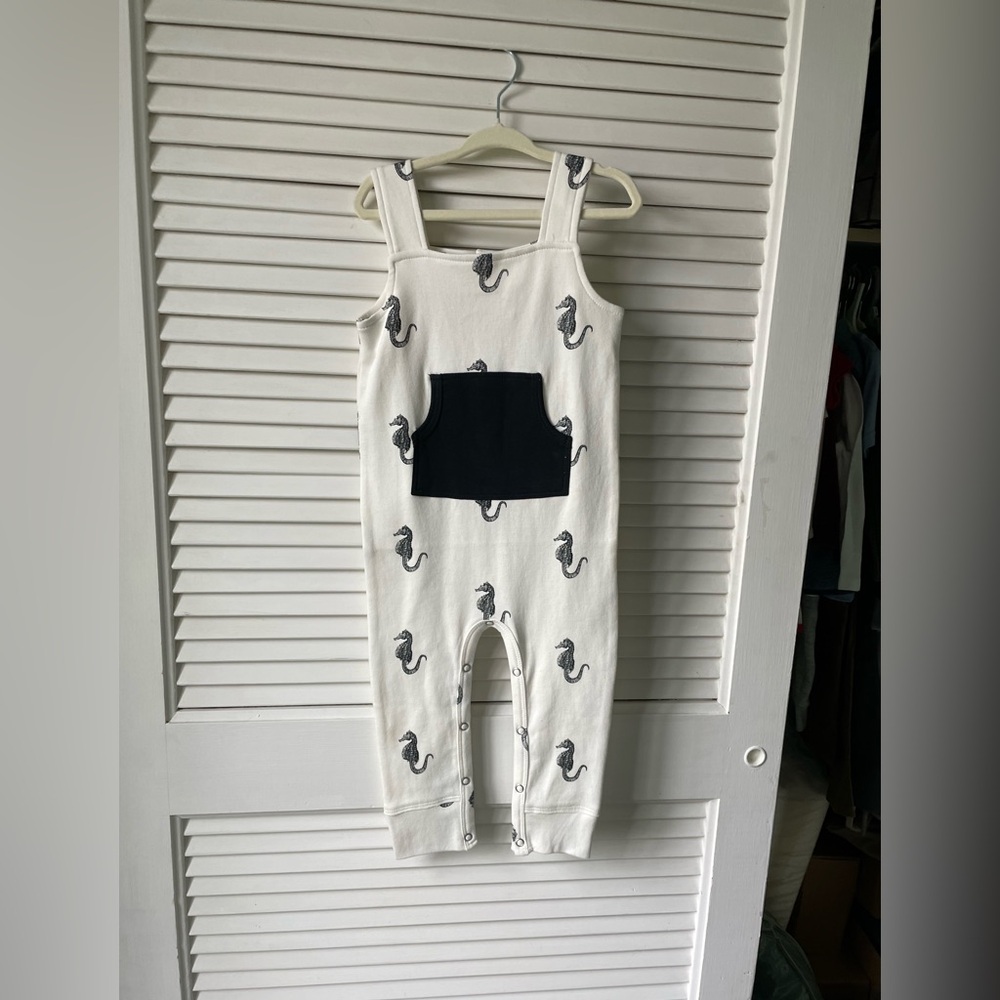 Kate Quinn seahorse pocket overall